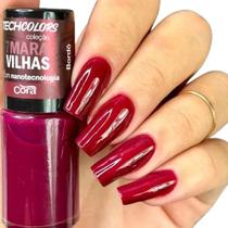 CORA - Esmalte Coleção 7 Maravilhas - Bordô - 10ml CORA - Esmalte Coleção 7 Maravilhas - Bordô - 10ml