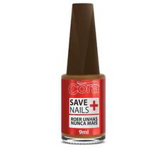 Cora Esmalte Save Nails Roer Unhas Nunca Mais 9ml