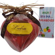 Coração Ao Leite 180g com bombons Hoje é Seu Dia Parabéns