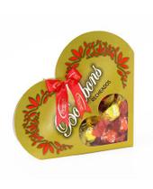 Coração Caixa com Bombons 180g Borússia Chocolates