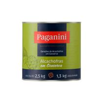 Coração de alcachofra em conserva paganini 1,3kg
