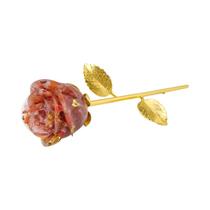 Coração De Cristal Natural Triturado Romântico, Presente Artesanal Para O Dia Dos Namorados