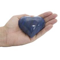 CORAÇÃO QUARTZO AZUL - (200 a 299)g