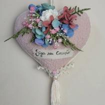 Coração Rosa Siga Seu Coração 30x19
