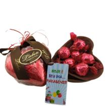 Coração Trufado na Casca 250g Presente Especial Namorados Amigos Surpreenda Coração Trufado na Casca 250g Presente Especial Namorados Amigos Surpreenda