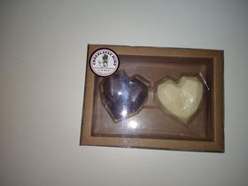 Corações diamantados