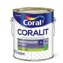 Coral Coralit Fundo Preparador Madeiras/metais Base Agua 900ml