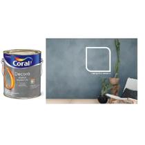 Coral Decora Massa para Efeito Cimento Queimado cor Mergulho Sereno 3,0LT 4,1KG Coral Decora Massa para Efeito Cimento Queimado cor Mergulho Sereno 3,0LT 4,1KG