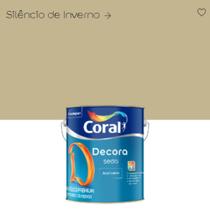 Coral Decora Seda tinta acrílica acetinada cor Silêncio de Inverno 3,2L