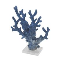 Coral Decorativo Azul escuro Base Transparente lindo