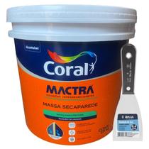 Coral Kit Anti Umidade Parede Massa Seca Parede 18kg Mactra