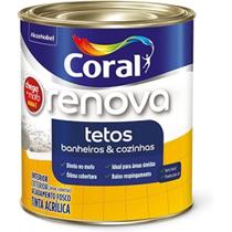 Coral Renova tetos, banheiros e cozinhas - Direto no mofo 900ml