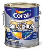 Coral Sol E Chuva Impermeabilizante 3,2l Raspadinha De Limão Coral Sol E Chuva Impermeabilizante 3,2l Raspadinha De Limão