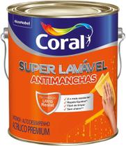 Coral Super Lavável Antimanchas Branco 3,6L