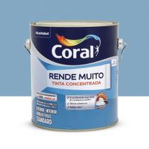 Coral Tinta Acrílica Rende Muito cor Azul dos Andes FO 3,2l.