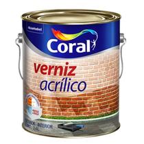 Coral Verniz Acrílico Incolor 3,6L