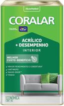 Coralar Acrílico + Desempenho Palha 18L Coral Coralar Acrílico + Desempenho Palha 18L Coral