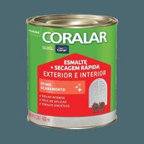 Coralar Esmalte + Seca Rápido Preto Fosco 900 ml Coral