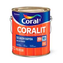Coralit secagem rapida esmalte coral - 750ml - branco brilhante