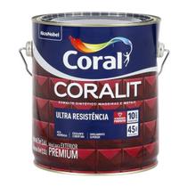 Coralit ultra resistencia esmalte coral - 3,6l - branco brilhante
