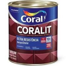 Coralit ultra resistencia esmalte coral - 900ml - preto fosco Coralit ultra resistencia esmalte coral - 900ml - preto fosco