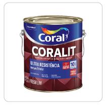 Coralit Ultra Resistência Fosco Branco 3,6L Coral