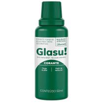 Corante Á Base De Água Verde Glasu 50mL - Kit com 2 unidades