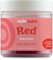 Corante alimentar Nutricost Red Beet Root Powder 75g Corante alimentar Nutricost Red Beet Root Powder 75g