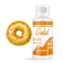 Corante Alimentício em Óleo DecorRom Dourado 60 ml