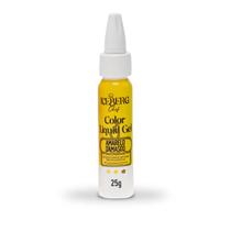 Corante Amarelo Damasco Liquid Gel 25g Iceberg Chef Original