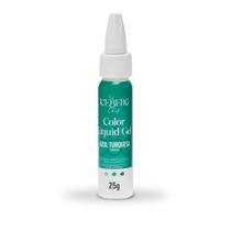 Corante Azul Turquesa Liquid Gel 25g Iceberg Chef Original