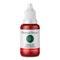 Corante Cosmético Líquido - 100ml - Cor: Vermelho Morango - Ideal para Sabonetes e Cosméticos