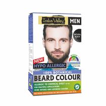 Corante de Barba INDUS VALLEY Hipoalergênico Botânico Preto 115g