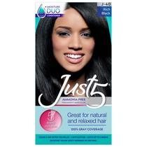 Corante de Cabelo Just 5 J-40 Preto Intenso Sem Amônia Corante de Cabelo Just 5 J-40 Preto Intenso Sem Amônia