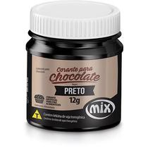 Corante Em Gel P/ Chocolate Preto 12g Mix