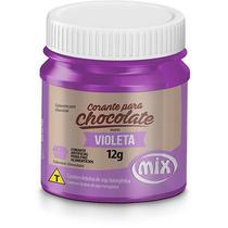 Corante Em Gel P/ Chocolate Violeta 12g Mix