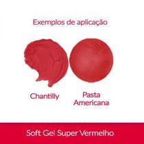 Corante Em Gel Vermelho Confeitaria 25g Fab!