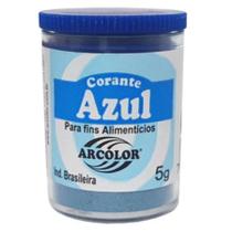 Corante em Pó Azul 5g Arcolor