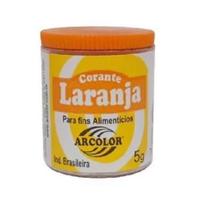 Corante em Pó Laranja 5g - Arcolor