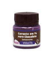 Corante Em Po Lipos. P/ Chocolate Violeta 5g Mago