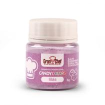 Corante em Pó Lipossolúvel Candy Colors Lilás 5g Granchef