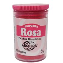 Corante em Pó Rosa 5g Arcolor