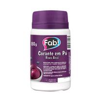 Corante Em Po Roxo Acai 80g Fab - Fab! Indústria