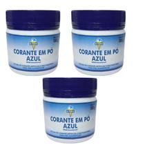 Corante Em Pó Sorvetes E Confeitaria Kit 3 Alta Qualidade