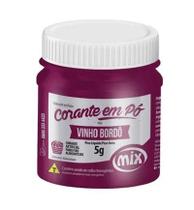 Corante Em Po Vinho Bordo 5g Mix Corante Em Po Vinho Bordo 5g Mix