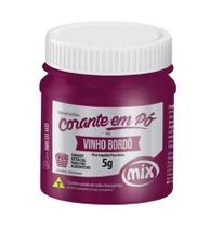 Corante Em Po Vinho Bordo 5g Mix