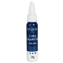 Corante Liquid Gel Azul Jeans 25g Iceberg