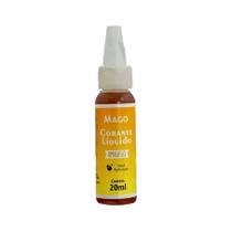 Corante Líquido 20ml Amarelo - Mago