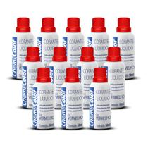 Corante Líquido a Base de Água 50ml Caixa com 12 Frascos Chemicolor