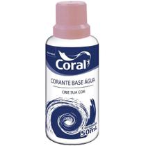 Corante Líquido à Base de Água 50ml Violeta - 5202604 - CORAL Corante Líquido à Base de Água 50ml Violeta - 5202604 - CORAL